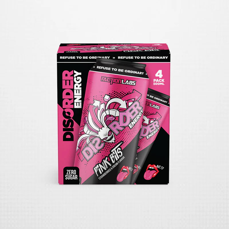 Disorder Energy RTD - 4 Pack Cans