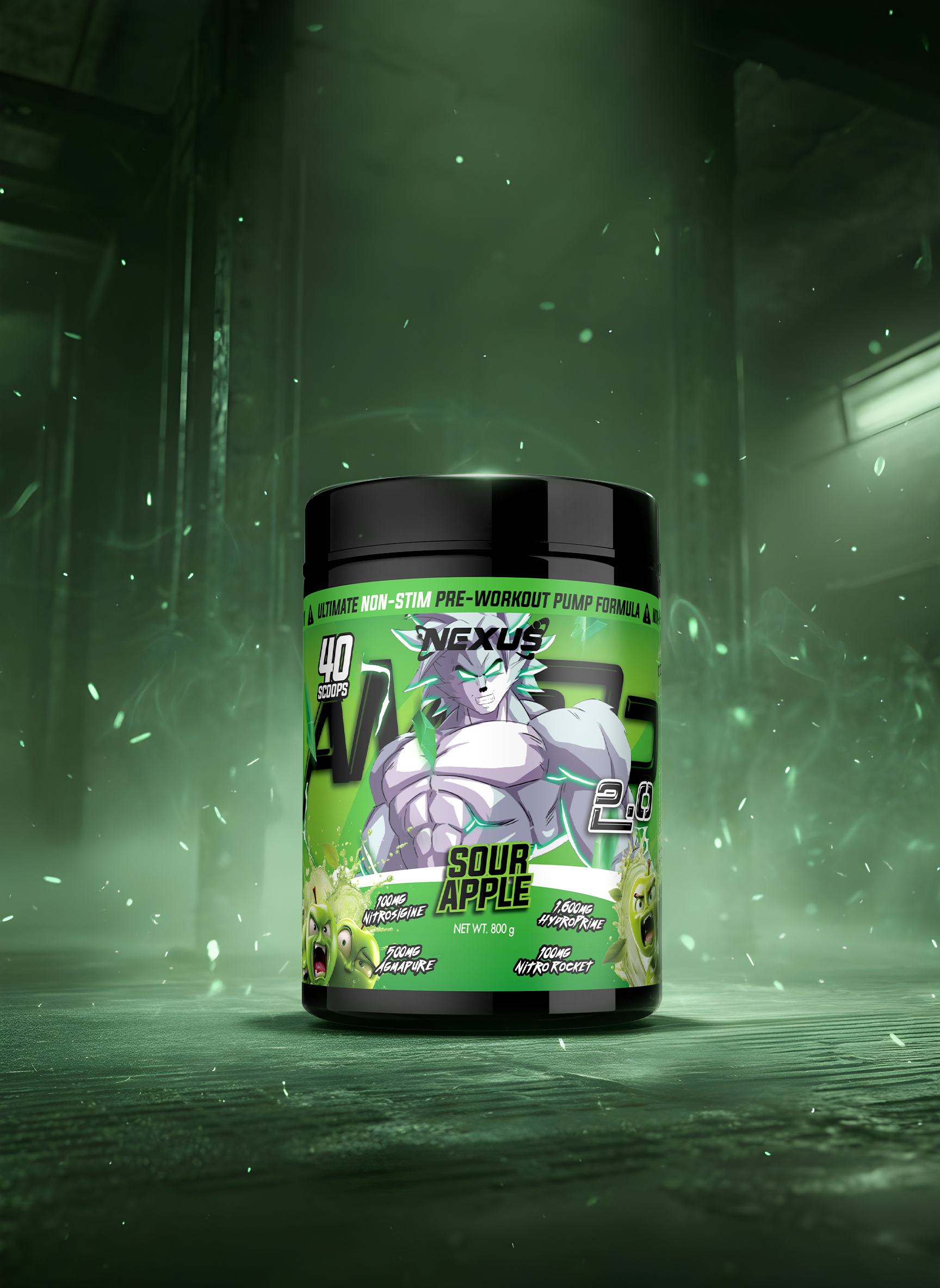 AMP3D 2.0 Non-Stim Pre-Workout
