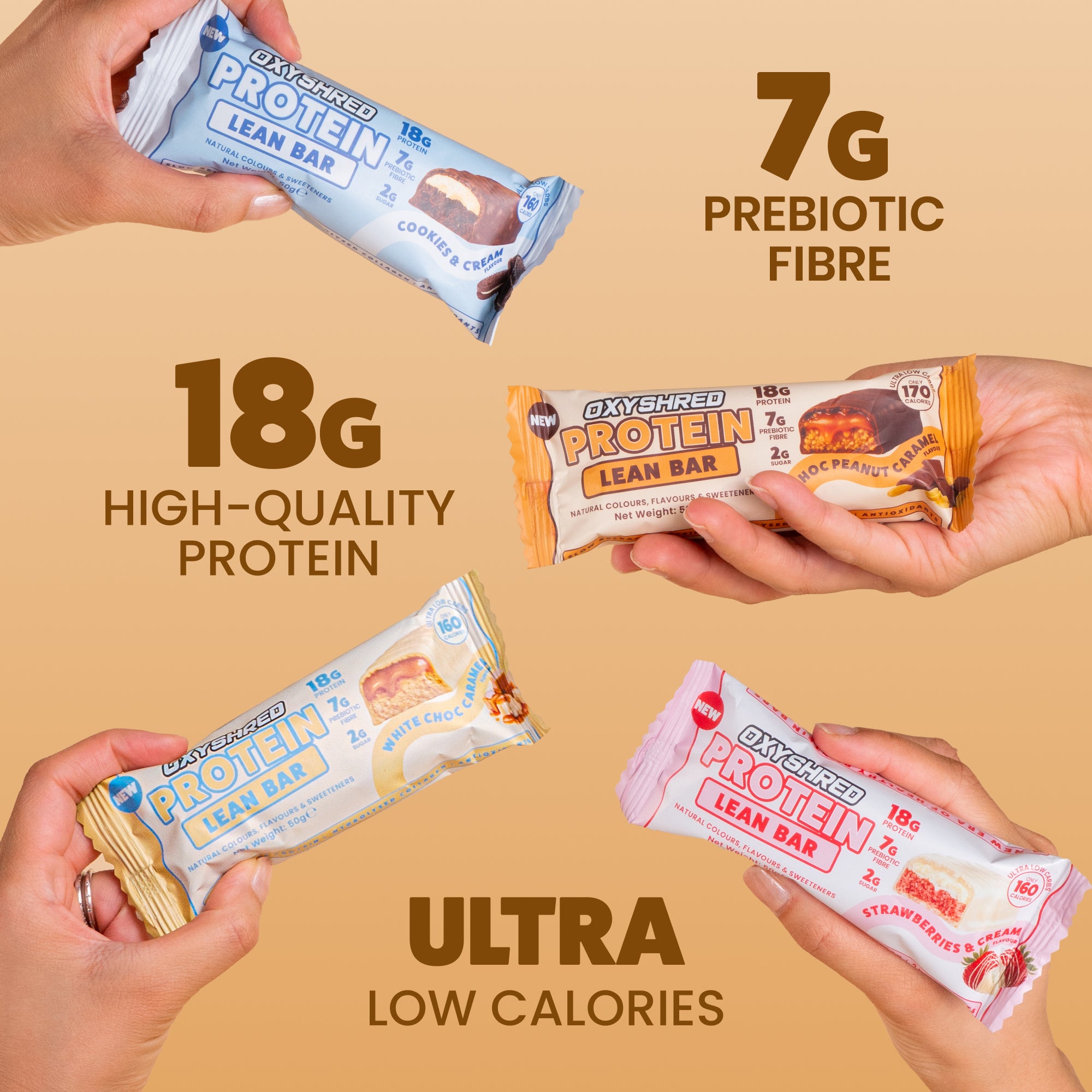 OxyShred Lean Protein Bars