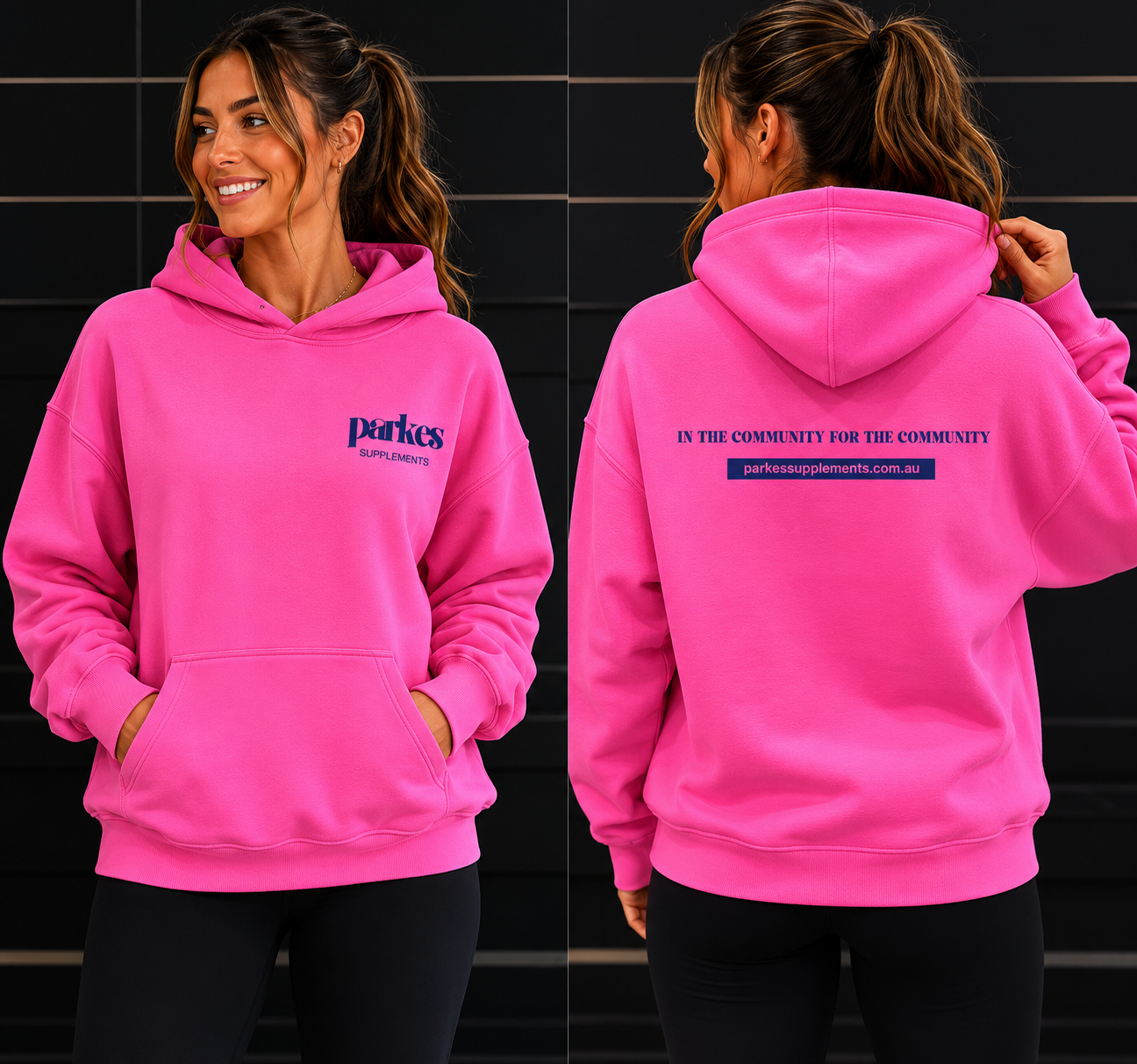 Pink Hoodies