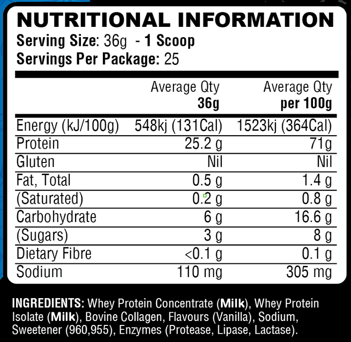 Krupt Supps - Villain Daily Whey Protein