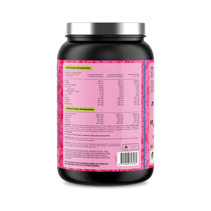 SHREDS THERMOGENIC PROTEIN WATER