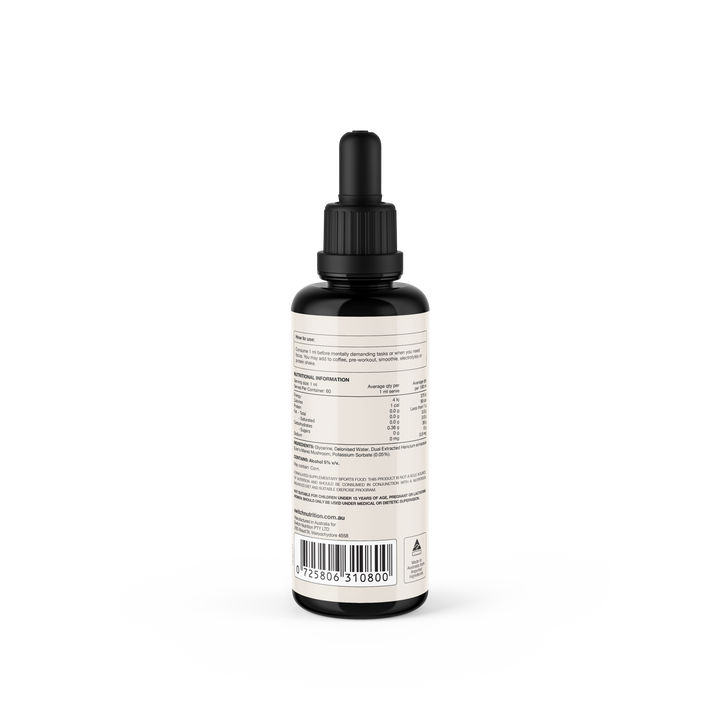 Switch Nutrition Lion's Mane Double Strength 2:1 Mushroom Liquid Extract