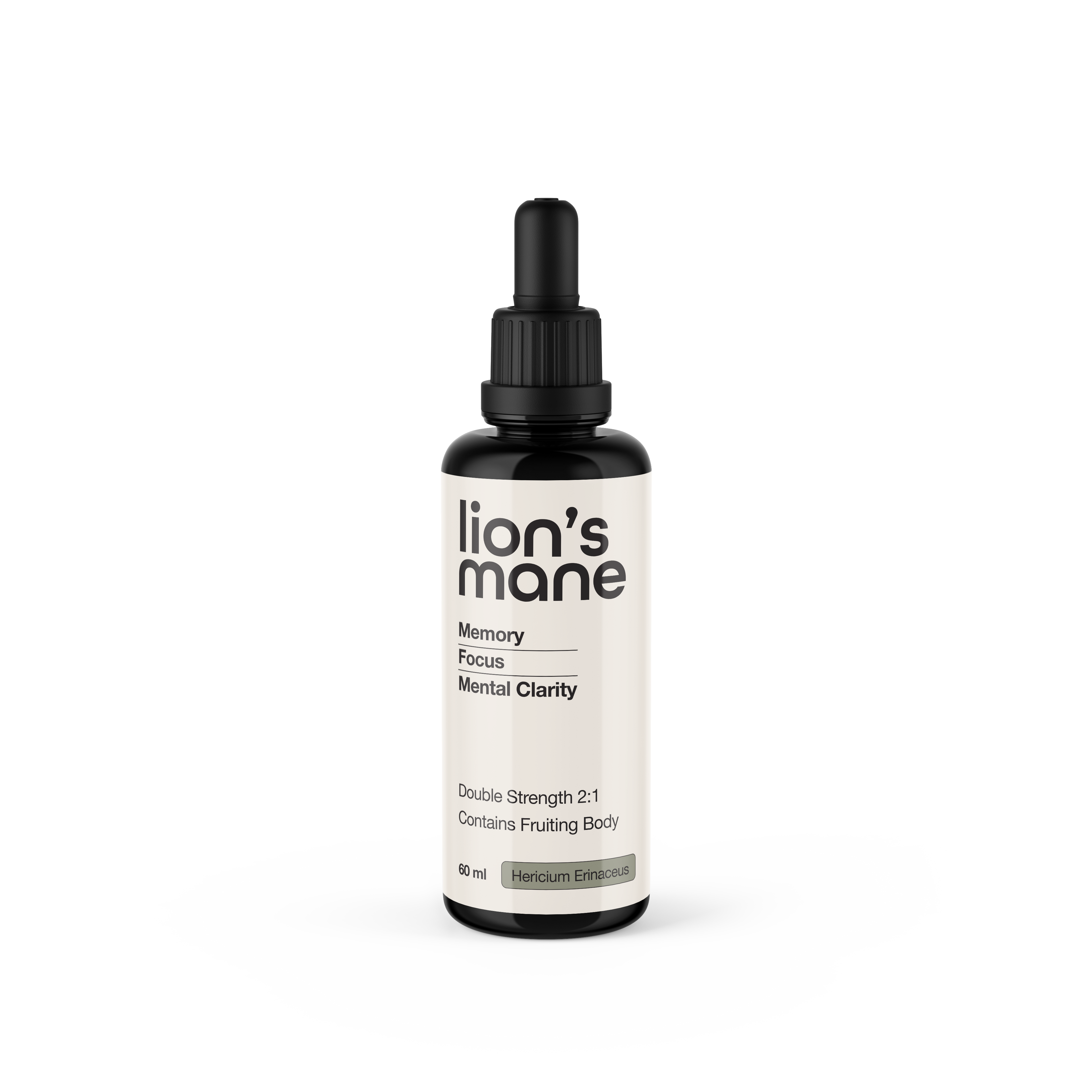 Switch Nutrition Lion's Mane Double Strength 2:1 Mushroom Liquid Extract