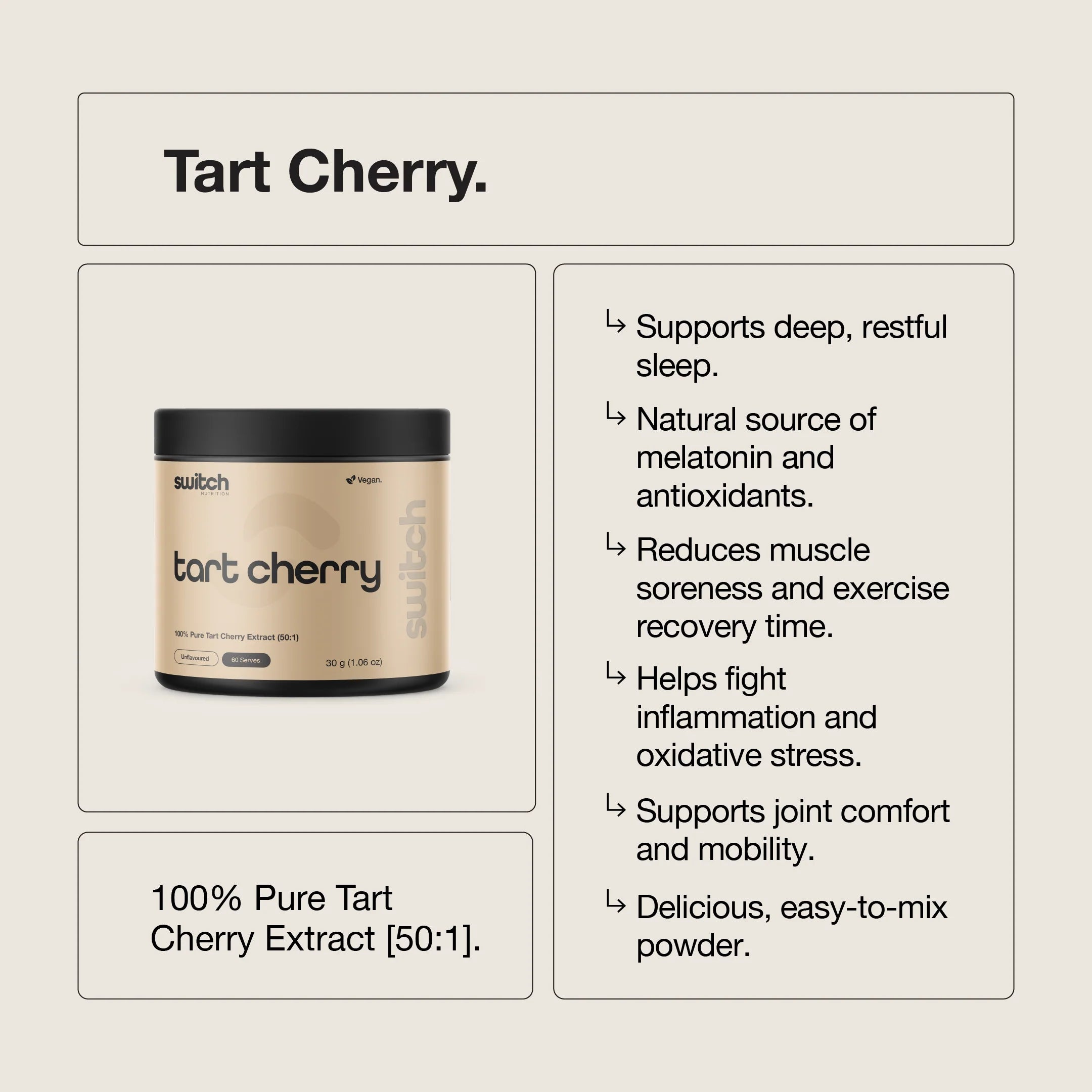 Tart Cherry Powder