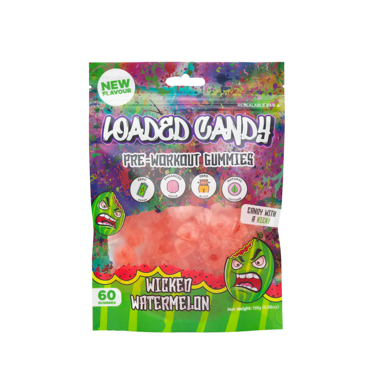 Loaded Candy - Pre-Workout Gummies