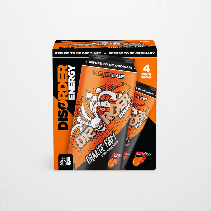 Disorder Energy RTD - 4 Pack Cans