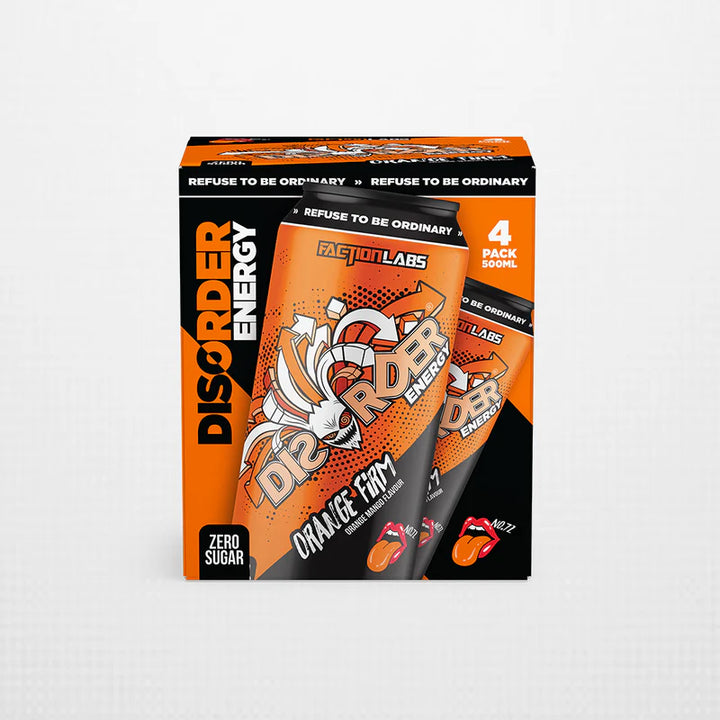 Disorder Energy RTD - 4 Pack Cans