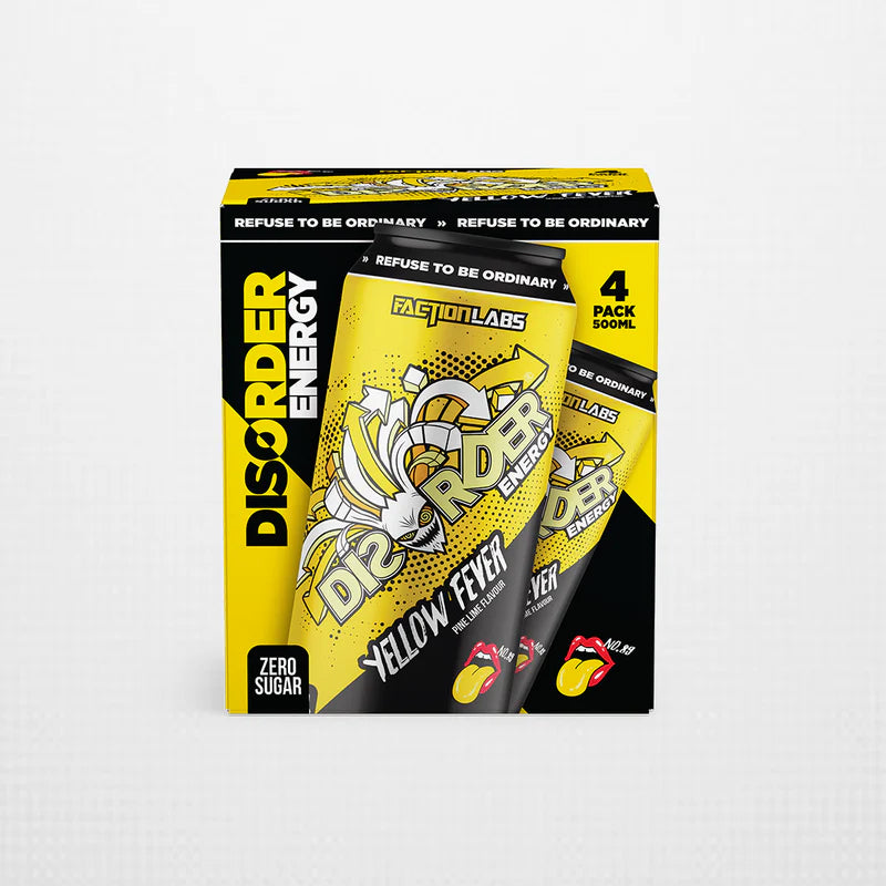 Disorder Energy RTD - 4 Pack Cans